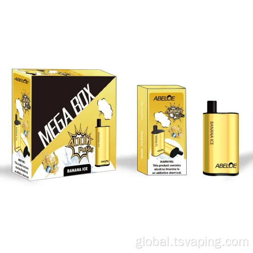 MEGA BOX 4000 Puffs Disposable Vape Mesh Coil Vape Pen 4000 Puffs 10 Ml Manufactory